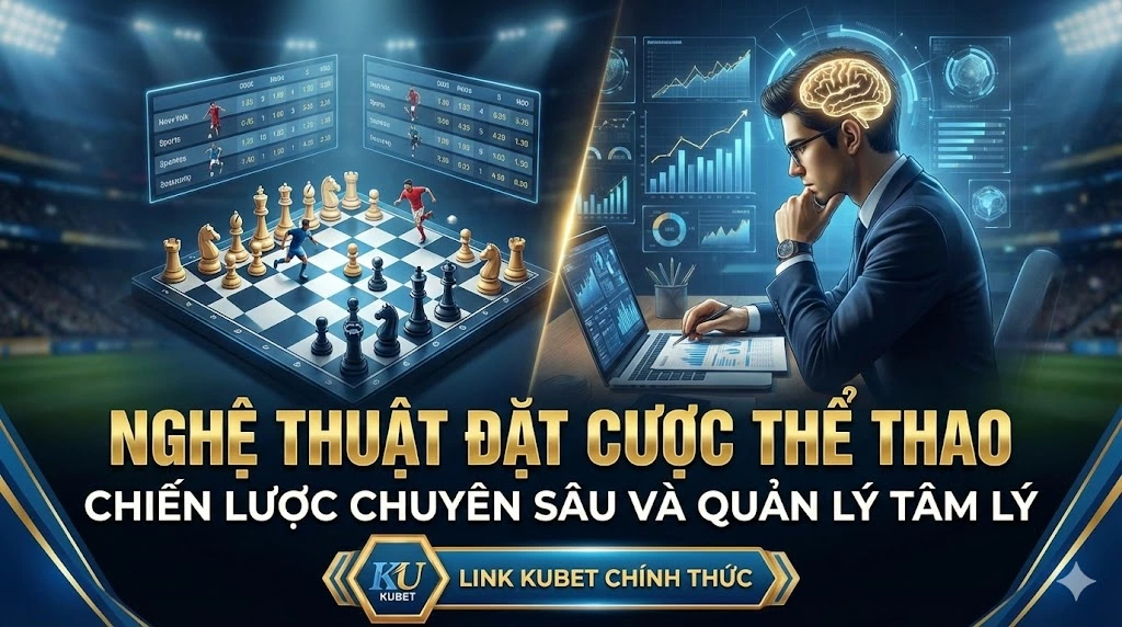 Nghệ Thuật Đặt Cược Thể Thao Link Kubet chính thức : Chiến Lược Chuyên Sâu và Quản Lý Tâm Lý